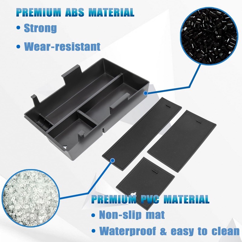 Neepiar Center Console Organizer Compatible with 2024 2025 Honda Prologue