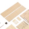 1: 130 Wooden Model Sailboat Kit for Adults Improve Hands