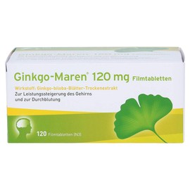 Ginkgo Maren 120 mg Film-Coated Tablets Pack of 120