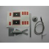 St. Andrew's Cross Railway Crossing Kit with Flashing Light Gauge