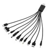 QfwdfcTrenz 10 in 1 USB Cables, Universal USB to Multi