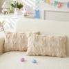 LOMCHEN Easter Throw Pillow Covers 12x20 inch Set of 2