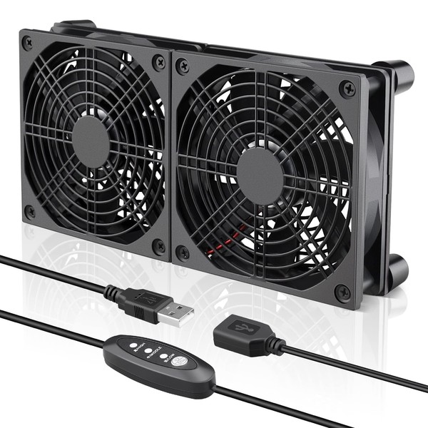 GDSTIME USB Fan, 0.8 x 4.7 x 1.0 inches (2