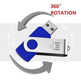 mosDART Paquete de 10 Flash Drives USB 2.0, Azul, 16GB - 10PACK