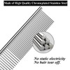 Pet Steel comb, Pet Grooming Tool for Dog 7 1/2"