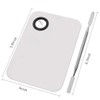 Miamay 6 by 4 Inches Makeup Palette Stainless Steel Palette