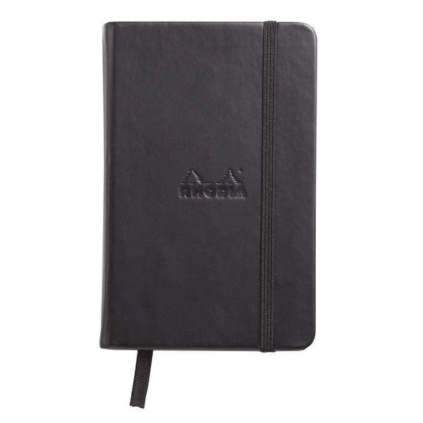Rhodia Webnotebook, A6, Plain - Black