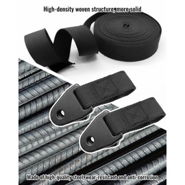 2 correas limitadoras de puerta para Can Am Maverick X3 2017 2018 2019 2020 2021 2022, negro