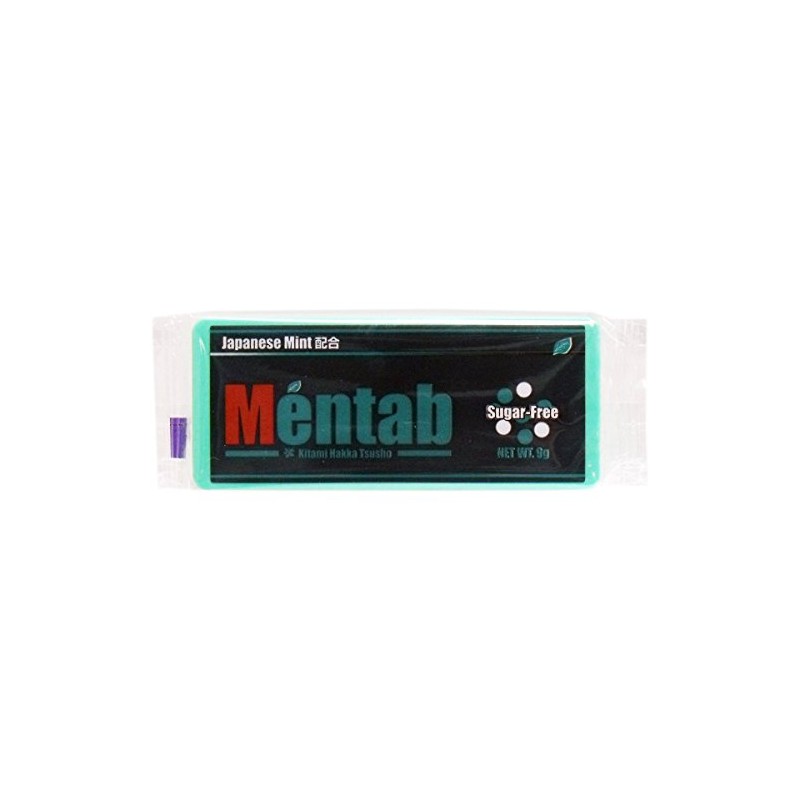 Kitami Hakka Tsusho Mentab 0.3 oz (9 g) (70 Tablets)