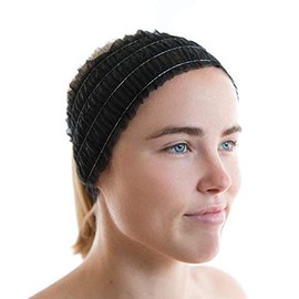 100 diademas faciales desechables para spa envueltas individualmente