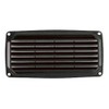 PLASTIMO Q8T-KAZ-N00-005 16311C Louver Ventilator, 7.9 x 3.9 inches (200 x 100 mm) (Black)