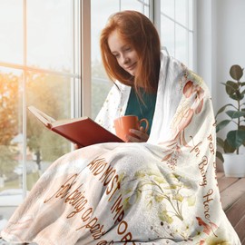 Thank You Gifts for Women, Appreciation Gifts, Thank You Blanket 60”×50”, Employee Appreciation Gifts, Farewell Gifts For Coworkers/Friends Teachers Boss Lady Nurse for Christmas Thanksgiving Day