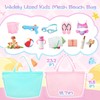 Beach Toys Beach Bag Tote with Drawstring, Mesh Bag Travel