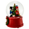 Kurt S. Adler J3257 100mm Wind-Up Musical Nutcracker Snow Globe