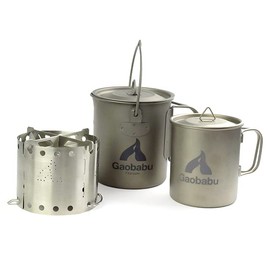 Gaobabu GOCP-01 All-in-One Titanium Pot Set