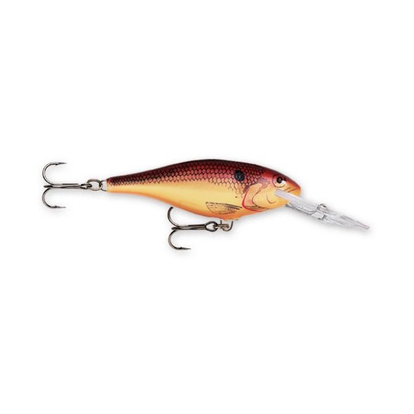 Rapala Shad Rap Lure, Freshwater, Size 06, 2 1/2" Length,
