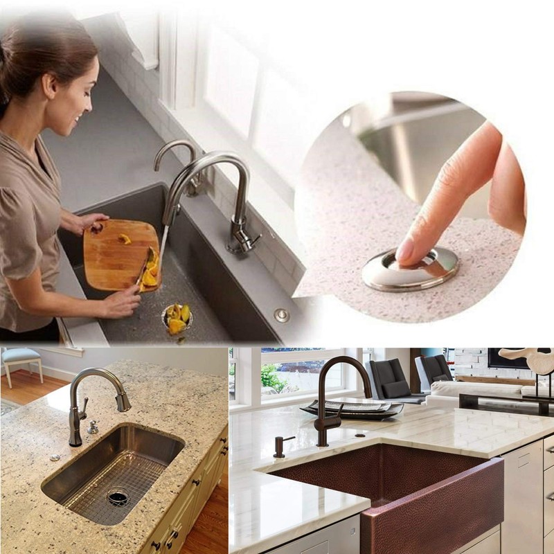 Garbage Disposal Air Switch Kit for SinkTop Waste Disposal with