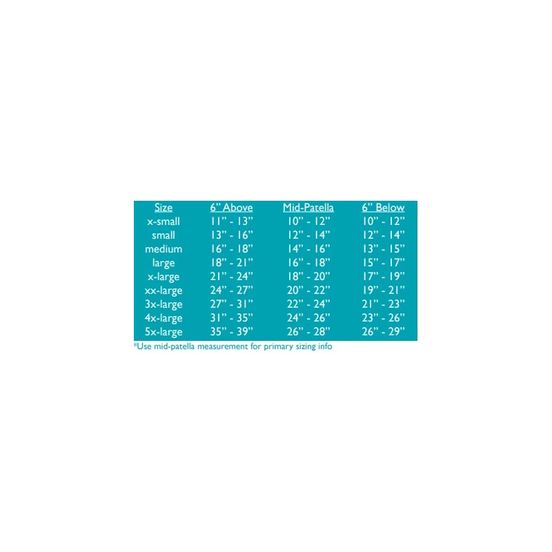 MedSpec Gripper™ 16" Hinged Knee, Neoprene ROM - Large