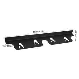 KONTONTY 4pcs Stove Side Gap Covers Metal Stove Counter Gap Guard Kitchen Filler Oven Edge Cover Protector