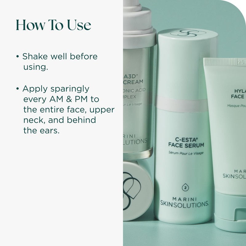 Marini SkinSolutions C-ESTA Face Serum - Lifts, Firms & Protects