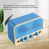 Electric Guitar Amplifier Clean Overdrive Dual Channels AUX Bluetooth for