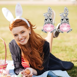 Easter Earrings Easter Outfit Women Basket Essentials Basket Stuffers for Adults Festival Jewelry Gifts Dresses for Women