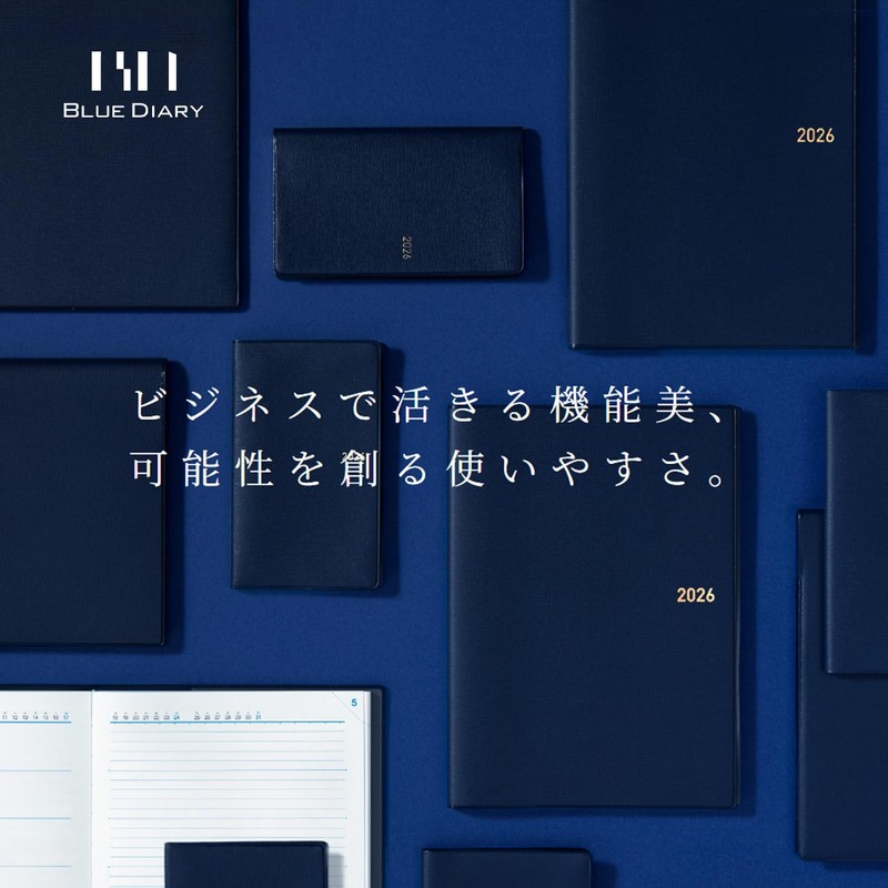 Starts January 2026 Blue Diary Memo BO