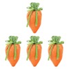 SM SunniMix 4 Pieces Easter Carrot Candy Gift Bags Treat