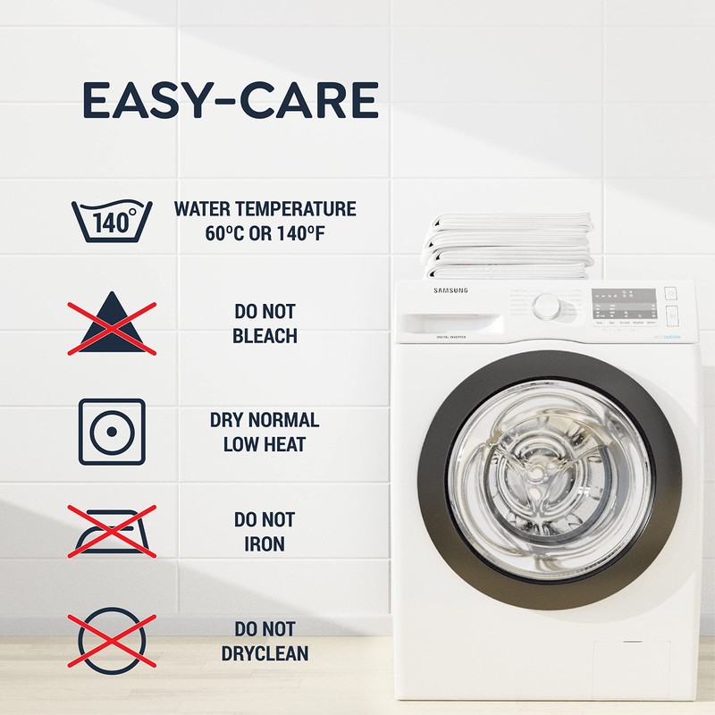 Uniento Waterproof Mattress Protector 90 x 200 - Breathable Mattress