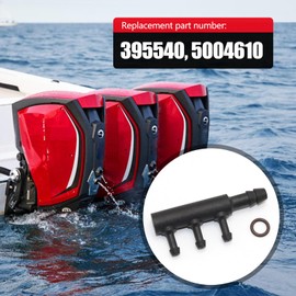 Fuel Manifold 395540 Fit for Johnson Evinrude, Replaces Part #5004610