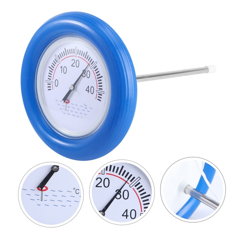 CIYODO 1Pc Floating Pool Thermometer Easy Read Water Temperature Gauge