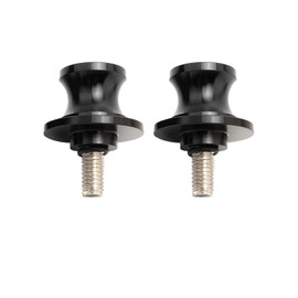 2 Pcs Universal Motorcycle Stand Jack M8 Motorcycle M8 CNC Machined Aluminum Alloy Stand Holder for Rear Wheel Swing Supports for All 8mm Motorcycles Lightweight and Portable