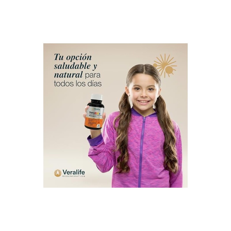 VeraKids Probióticos Vitaminas Minerales Infantiles Sabor Cítricos