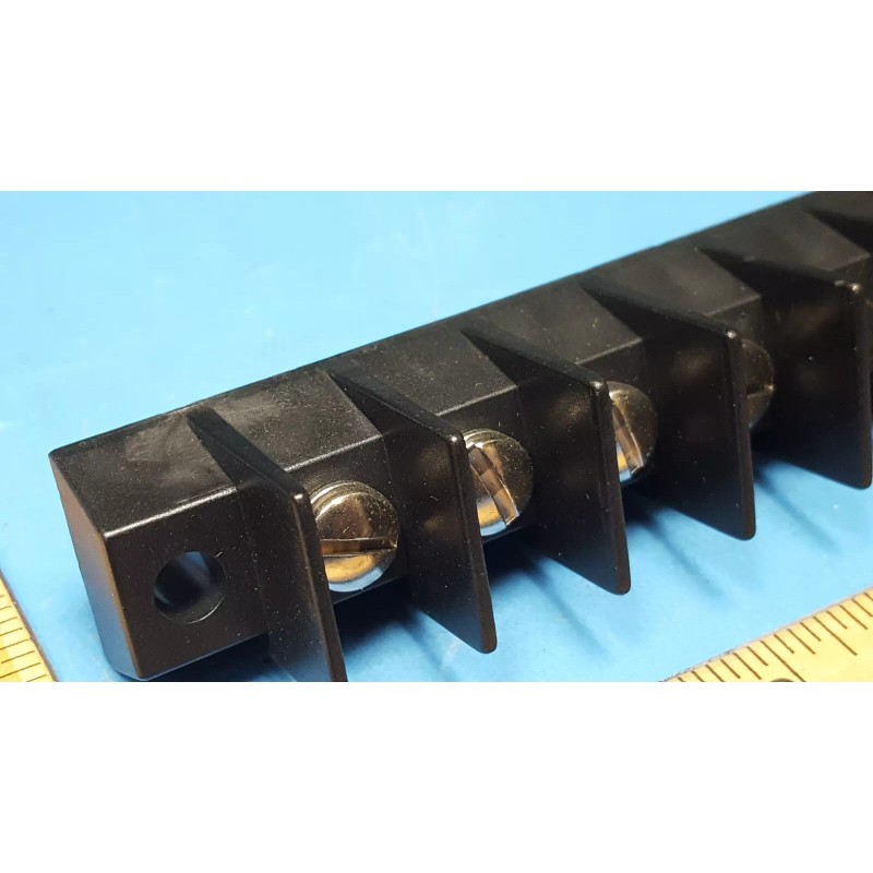 PDC Terminal Barrier Strip Block, 35A, 600V, 12 Position, 2