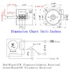 60KTYZ Synchronous Gear Motor 30RPM Dual Bearing AC Motor CW/CCW
