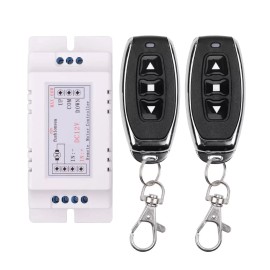 Does Not Apply RF433MHz Motor Wireless Remote 12V Switch 2 Channel  Universal Remote Control