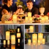 KELAUDIA SHOP Vela Led Recargable Parpadeante Danzantes Control Remoto15cm