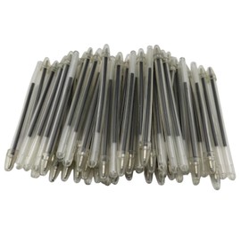 Comfort Axis Flexible Non-Lethal Safety Pens 4" Bendable Pens for Hospitals, Mental Health Institutions and Prisons, Black (100 Pack)