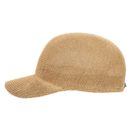 Summer Unisex Paper Straw Baseball Cap Stylish Beach Cap Woven Visor Sunhat Travel Outdoor Sports Cap Camel