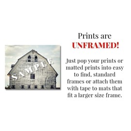 Lisa Russo Fine Art - Hay, Plow, Windmill 5x7" Unframed Prints for Industrial Farmhouse Wall Decor - Set of 3 - Not Framed - Beige, Brown