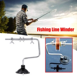 Cocoarm Fishing Line Spooler, Fishing Line Winder with Suction Cup, Adjustable Portable Reel Spool Spooler ForOutdoor Fishing