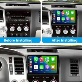 Jingelsye Apple Carplay Car Stereo GPS Radio For Toyota Tundra 2007-2013 Sequoia 2008-2018