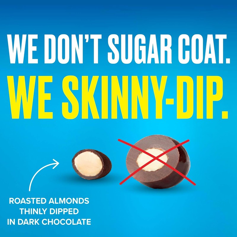 SkinnyDipped Snack Attack Minis Almond Variety Pack, 0.46oz Bags |