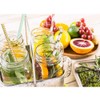 Shuiniba Biodegradable Striped Paper Straws,Paper Drinking Straws for Party, Events