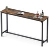 ODK 63" Bar Table, Bar Height Pub Table, Counter Height