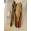 Mad Hungry® 16-PIECE ACACIA WOOD SPURTLE SET - SILICONE HANDLES