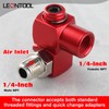 LEONTOOL 2 Pack Swivel Air Fittings 1/4" NPT 360 Degree