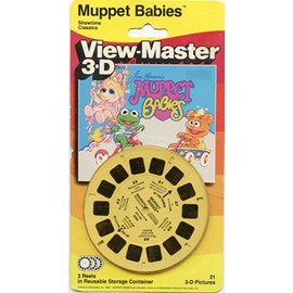 View Master Muppet Babies 3D 3 Reel Set