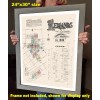 Redlands, Ca. 1900 Sanborn Fire Insurance Exquisitely Detailed Map -