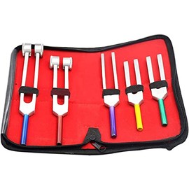 Precise Canada Premium Tuning Fork Set of 5 Pcs C2048 C1024 C512 C256 C128